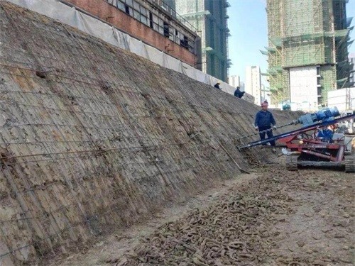 光山建筑边坡支护